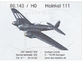Delphis Models: Heinkel 111 HO