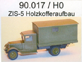 Delphis Models: Holzkofferaufbau HO