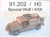 Delphis Models: Spezial Wolf HO
