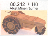 Delphis Models: Alket Minenraumer HO