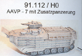 Delphis Models: AAVP-7mit Zusatzpanzerung HO
