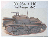 Delphis Models: Italian Panzer M40 HO