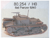 Delphis Models: Italian Panzer M40 HO